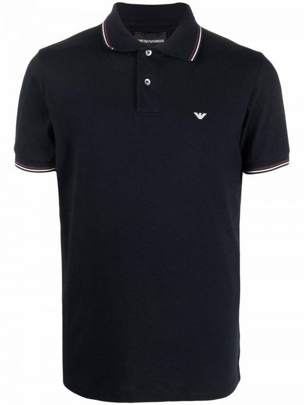 POLO IN COTONE CON LOGO