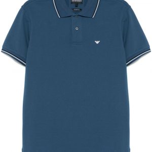 POLO IN COTONE CON LOGO