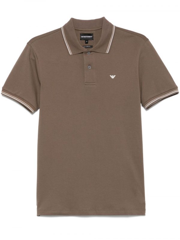 POLO IN COTONE CON LOGO