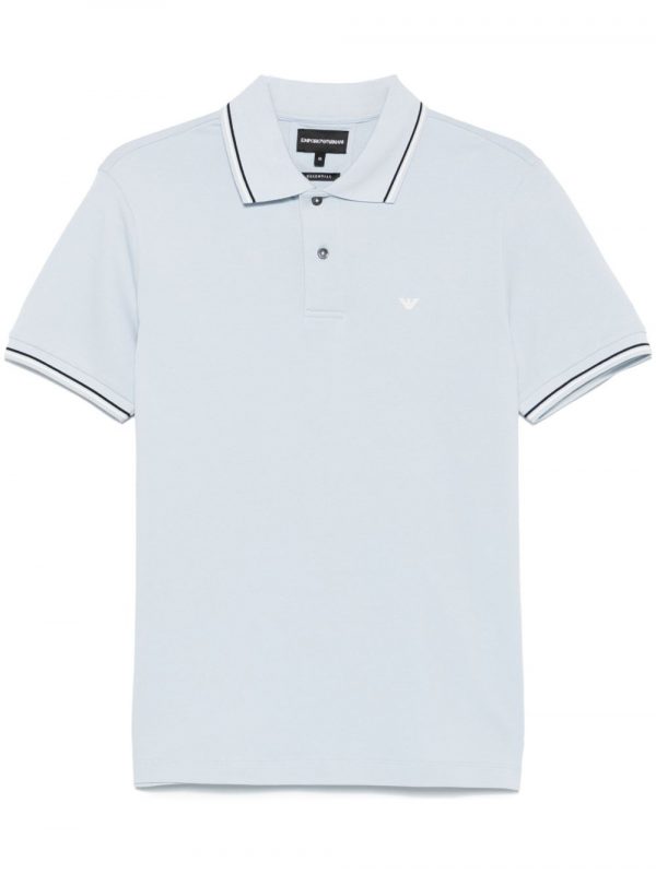 POLO IN COTONE CON LOGO