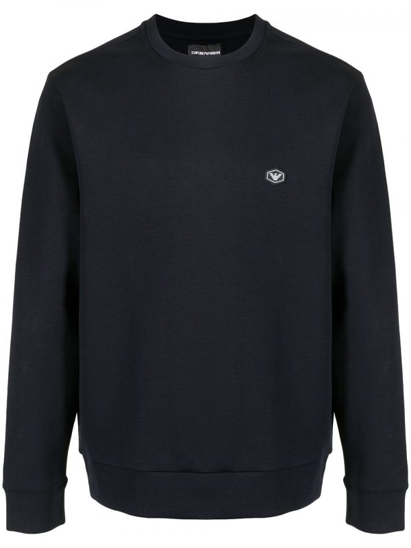 FELPA IN COTONE CON LOGO