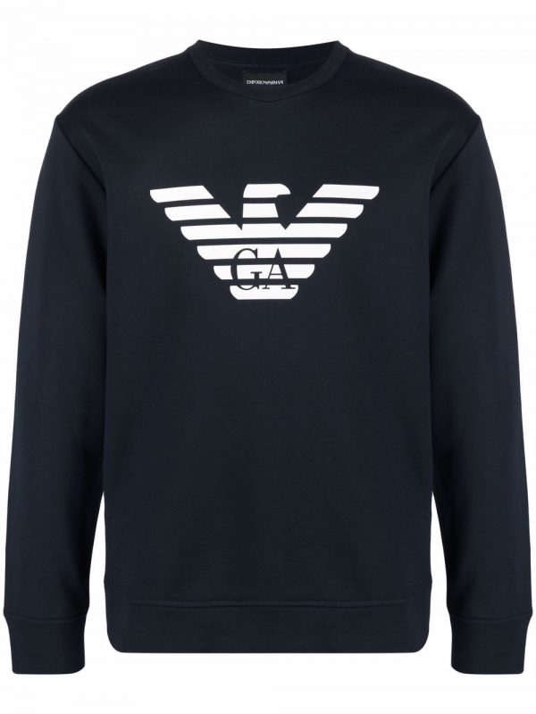 FELPA IN COTONE CON LOGO