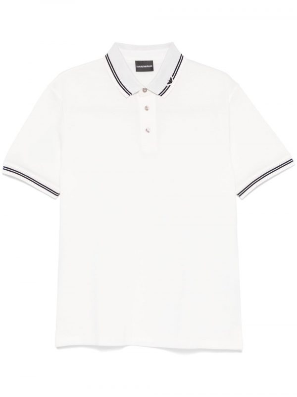 POLO IN COTONE CON LOGO