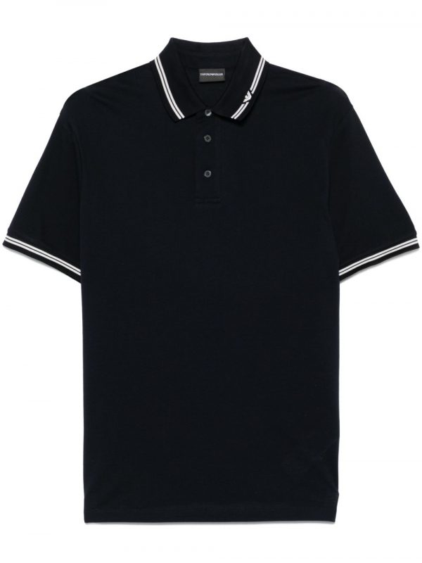 POLO IN COTONE CON LOGO