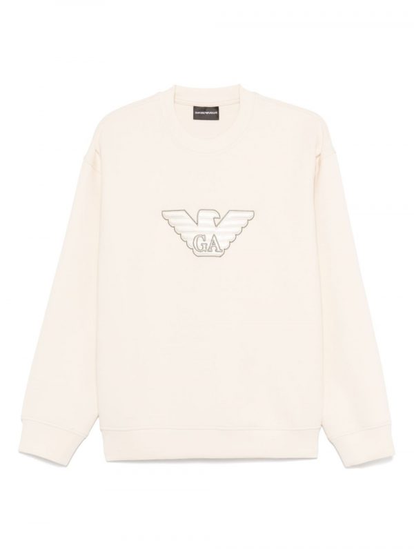 FELPA IN COTONE CON LOGO