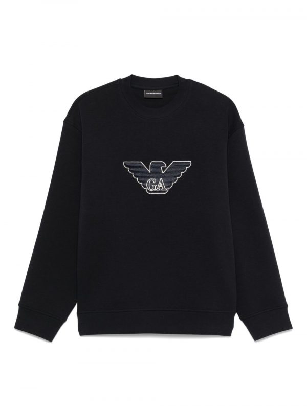 FELPA IN COTONE CON LOGO