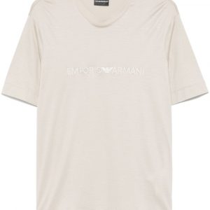 T-SHIRT CON LOGO RICAMATO