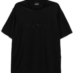 T-SHIRT CON LOGO RICAMATO