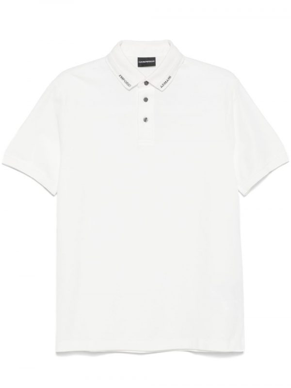 POLO IN COTONE CON LOGO
