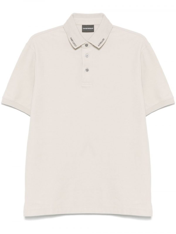 POLO IN COTONE CON LOGO