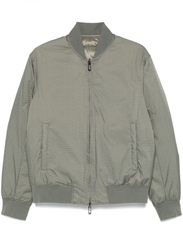 BOMBER JACQUARD IN NYLON
