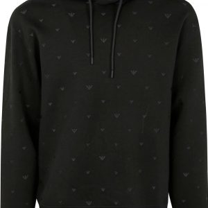 FELPA IN COTONE CON LOGO ALLOVER