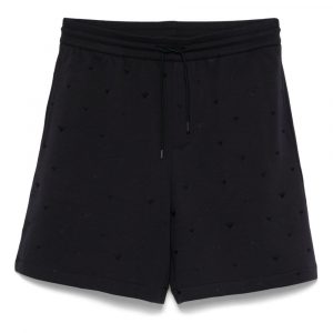 SHORTS IN COTONE CON LOGO ALLOVER