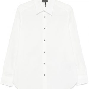 CAMICIA IN COTONE CON LOGO ALLOVER