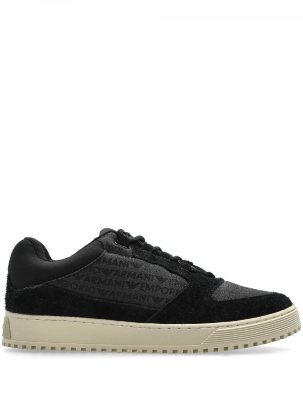 SNEAKER IN PELLE SCAMOSCIATA