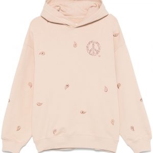 FELPA IN COTONE ORGANICO CON LOGO