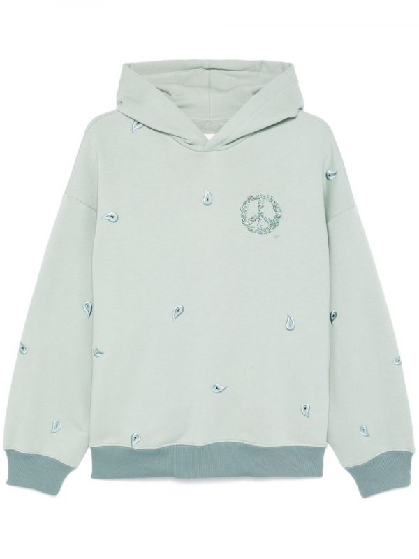 FELPA IN COTONE ORGANICO CON LOGO