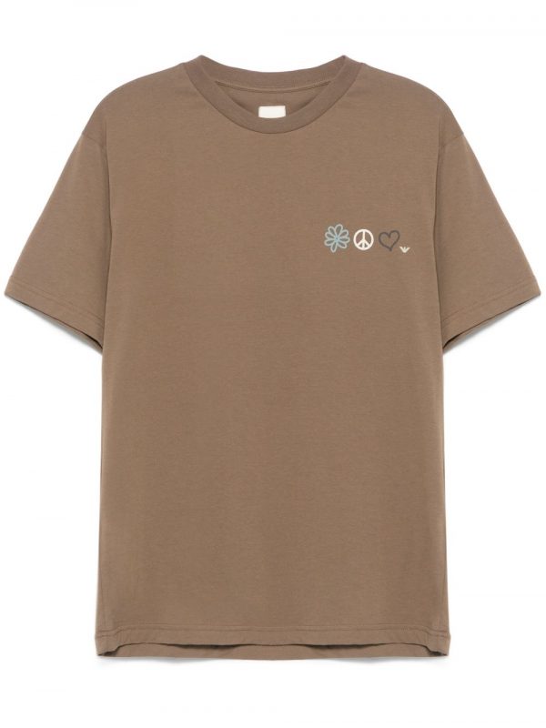 T-SHIRT IN COTONE STAMPATA