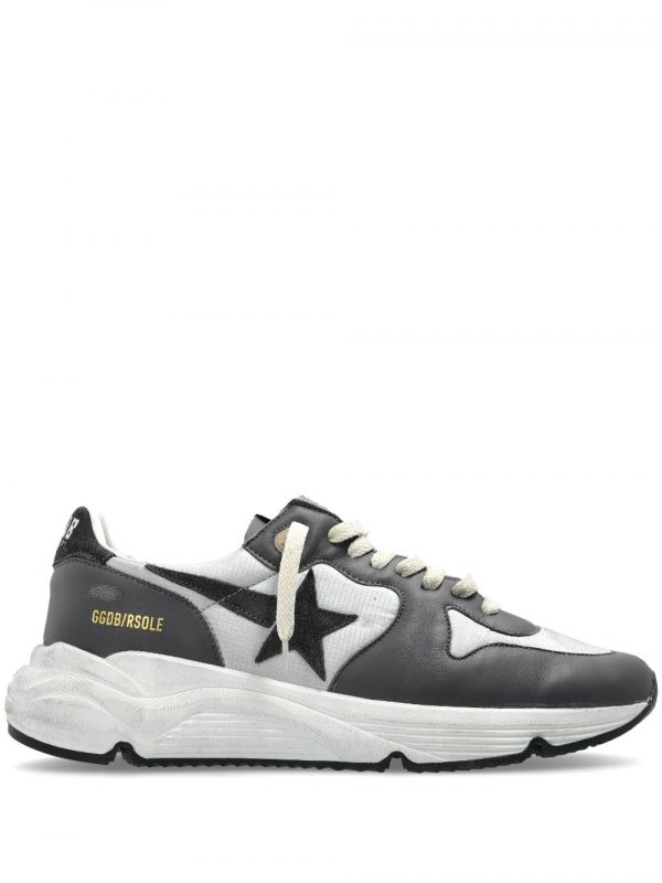 SNEAKER RUNNING SOLE IN PELLE