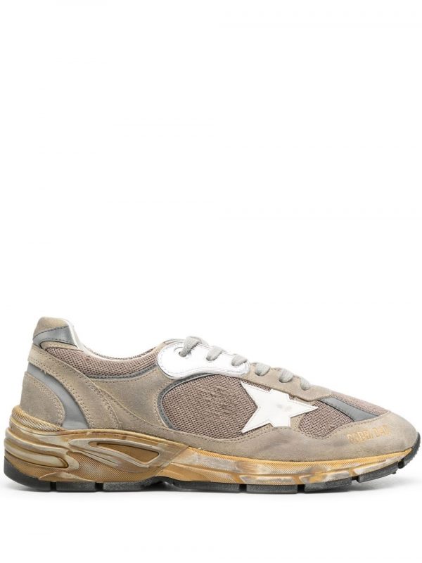SNEAKER DAD-STAR IN PELLE