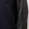 BOMBER IN LANA E PELLE — изображение 4