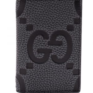 PORTA CARTE GG IN PELLE