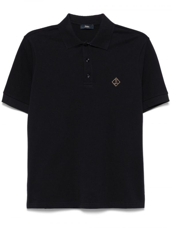 POLO IN COTONE CON LOGO