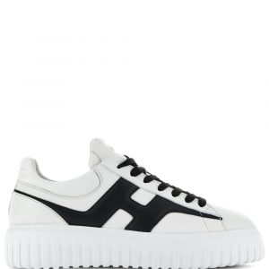 SNEAKER H-STRIPES IN PELLE