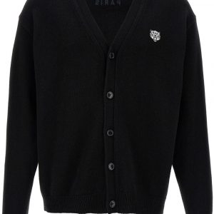 CARDIGAN HAPPY FLOWER IN LANA