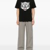 T-SHIRT HAPPY TIGER IN COTONE — изображение 3