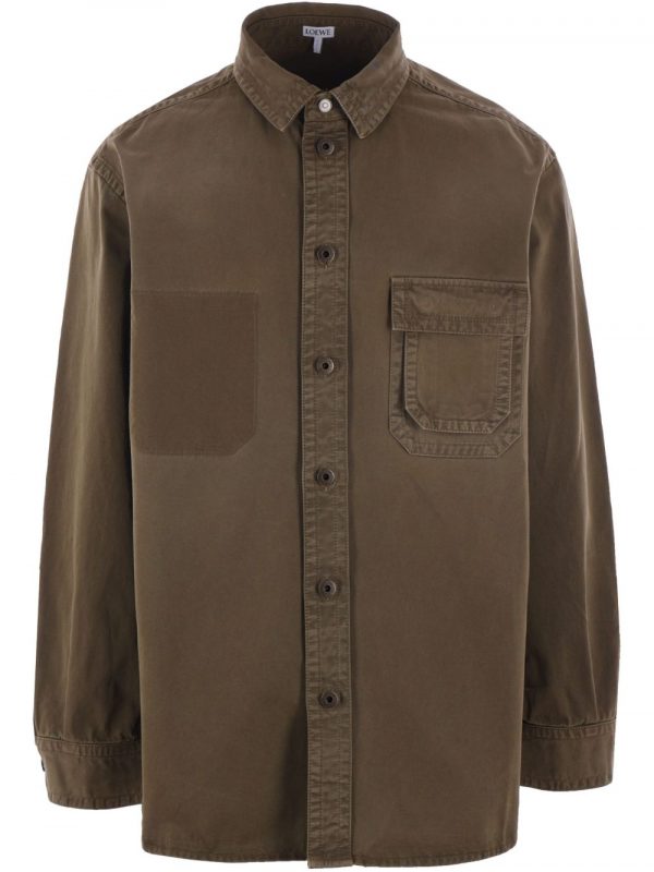GIACCA-CAMICIA IN COTONE