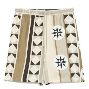 SHORTS IN SETA STAMPATI