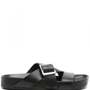 SANDALO EASE BUCKLE IN PELLE