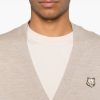 CARDIGAN BOLD FOX HEAD IN LANA — изображение 4
