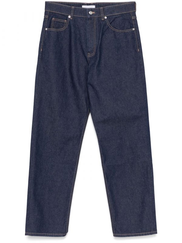 JEANS GAMBA DRITTA IN COTONE