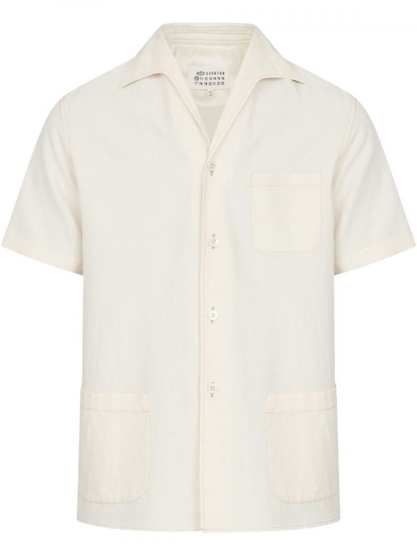 CAMICIA IN MISTO COTONE