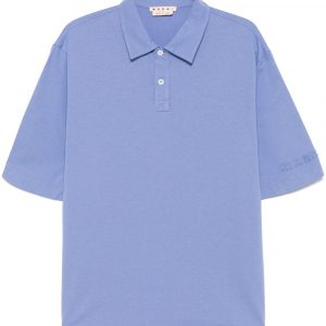 POLO IN COTONE CON LOGO