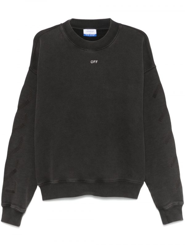 FELPA IN COTONE CON LOGO