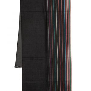 SCIARPA SIGNATURE STRIPE IN LANA SETA