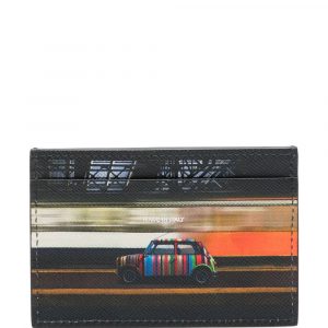 PORTA CARTE IN PELLE STAMPATO
