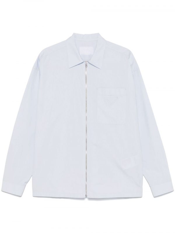 CAMICIA IN COTONE CON ZIP