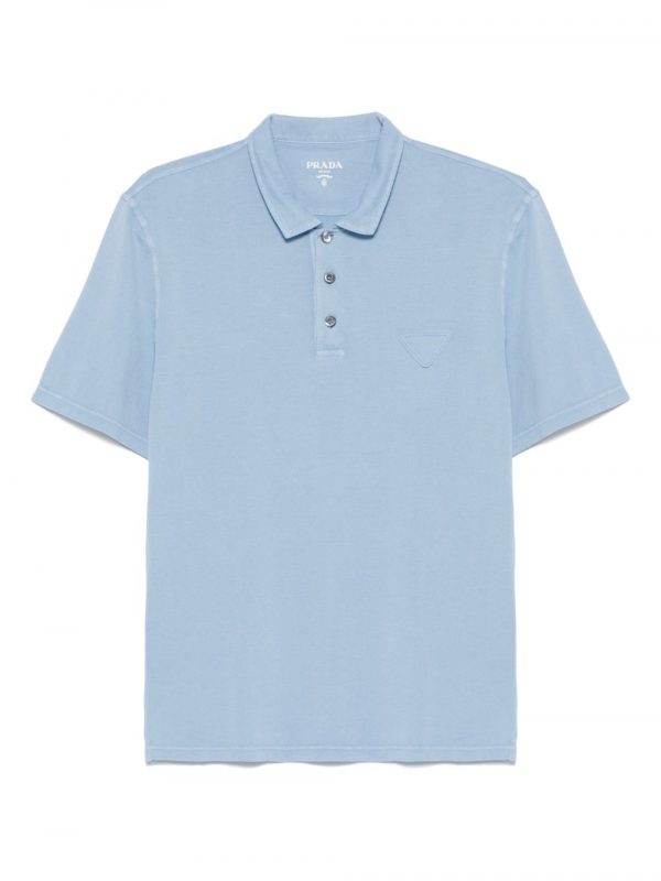 POLO IN COTONE CON LOGO