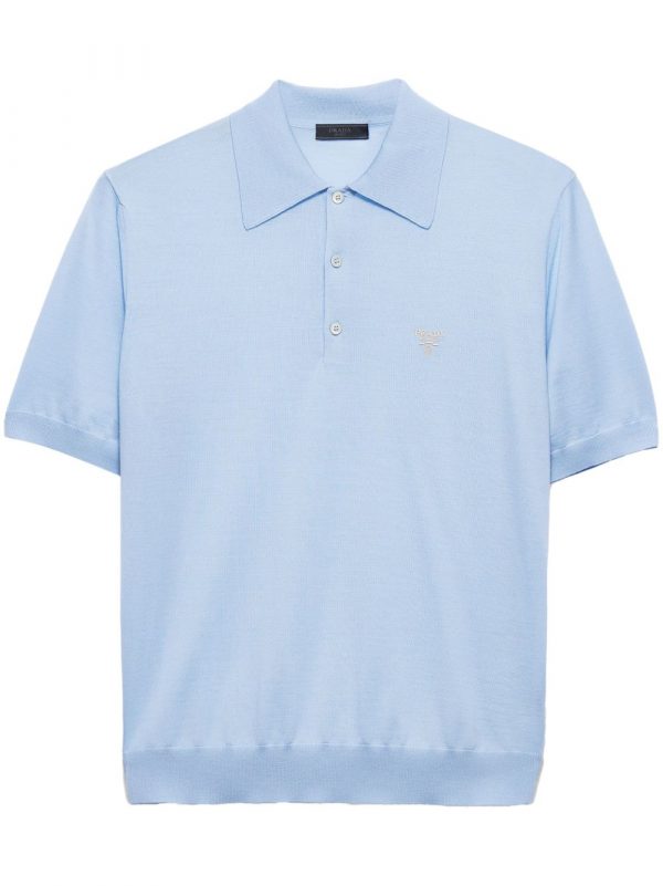 POLO IN LANA CON LOGO