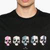 T-SHIRT MULTI SKULL IN COTONE — изображение 3
