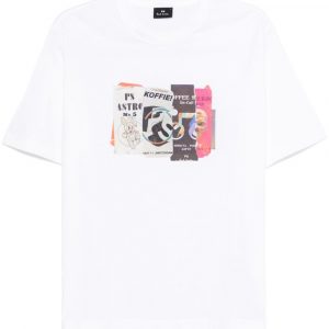 T-SHIRT CUT&PASTE IN COTONE