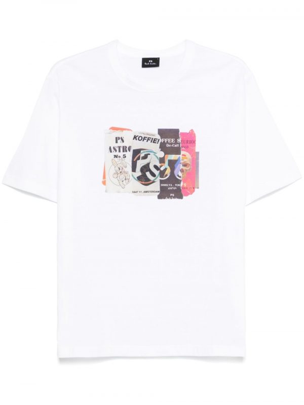 T-SHIRT CUT&PASTE IN COTONE
