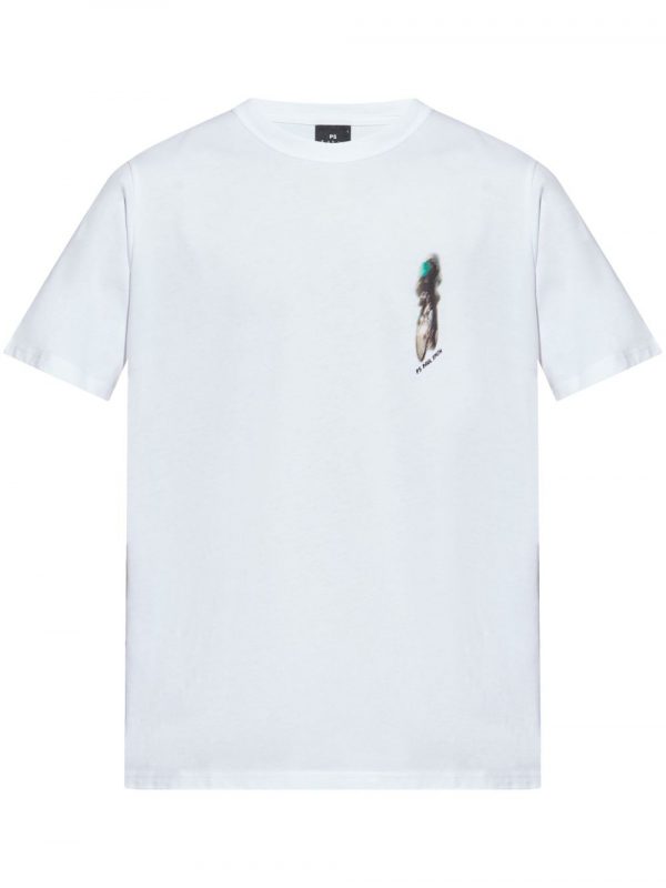 T-SHIRT CYCLIST SILHOUETTE IN COTONE