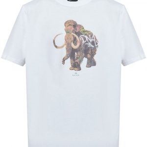 T-SHIRT GRAFFITI MAMMOTH IN COTONE