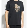 T-SHIRT GRAFFITI MAMMOTH IN COTONE — изображение 3