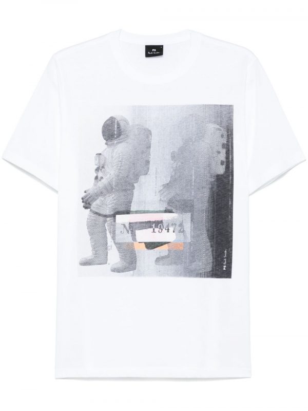 T-SHIRT PS AUSTRONAUT IN COTONE